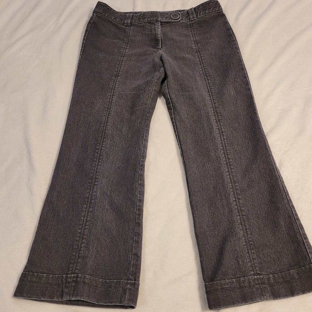 LOFT Ann Taylor Wide Leg Modern Trouser Women's Size 14 Petite